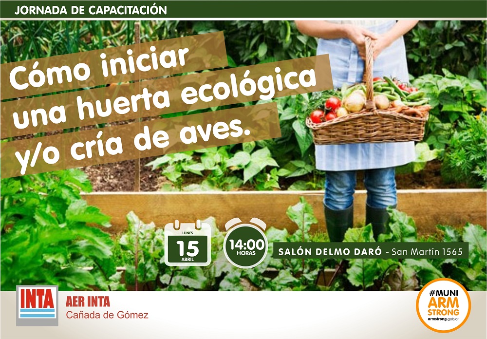huerta ecologica y cria de aves