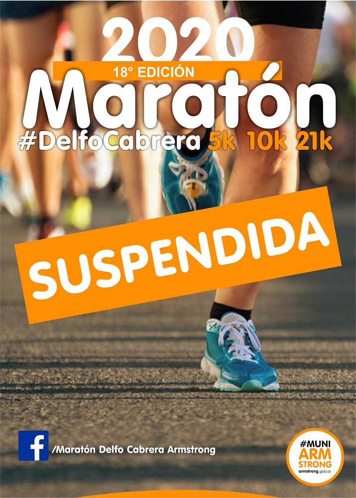 maraton 2020 suspendida