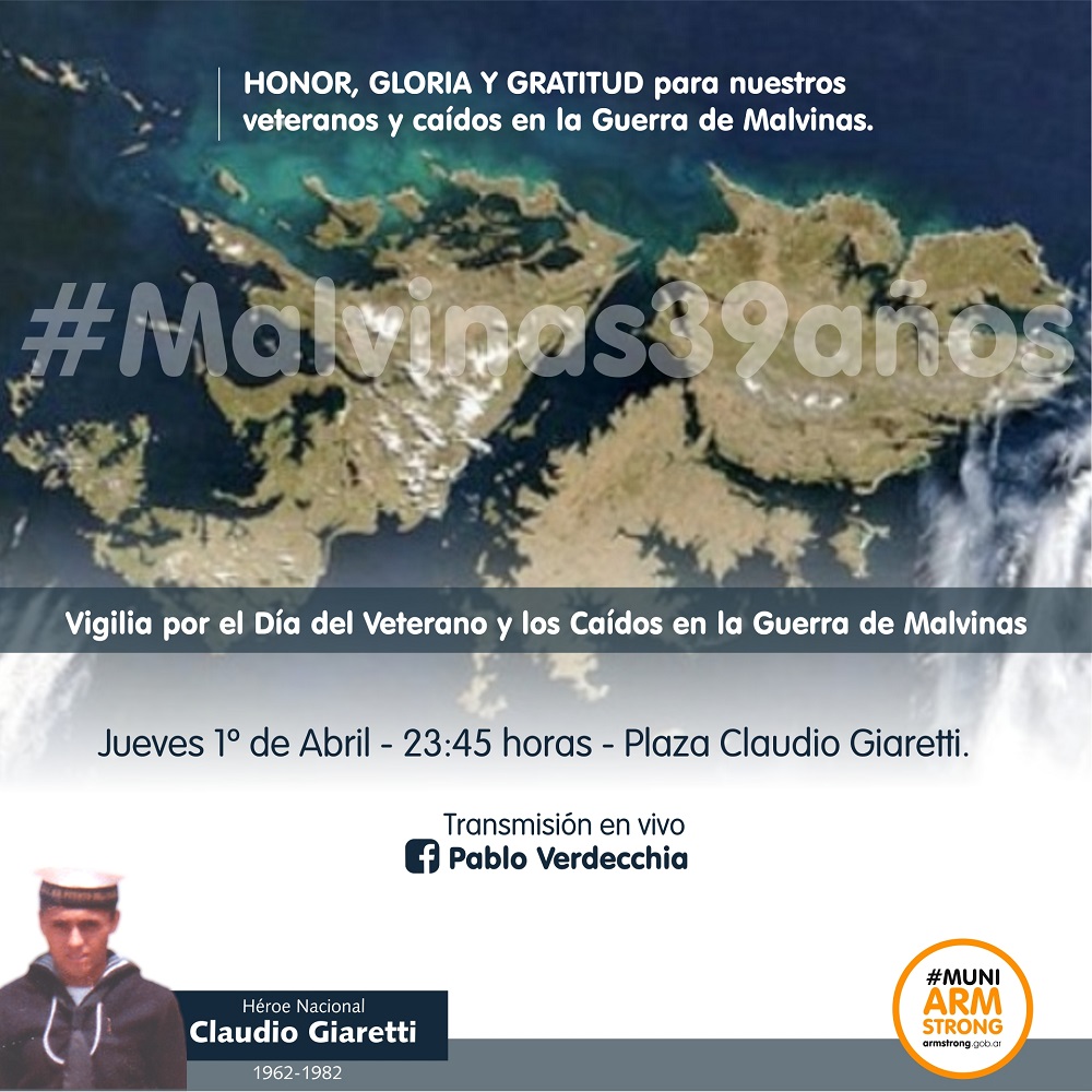 malvinas 39 anŢos homenaje